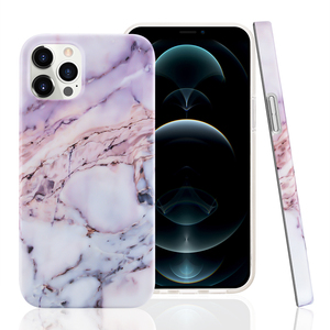 Per il <span class=keywords><strong>iPhone</strong></span> di Apple <span class=keywords><strong>12</strong></span> mini/ <span class=keywords><strong>12</strong></span>/<span class=keywords><strong>12</strong></span> pro /<span class=keywords><strong>12</strong></span> pro max TPU del telefono mobile di marmo bianco caso 6.7 ''antiurto - Product Image 3