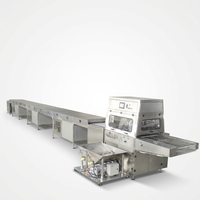 Chauffage automatique de la fève de cacao aux machines à chocolat Machine de recouvrement de noix de bar Machine de fabrication de chocolat à l'état neuf Vente en Chine