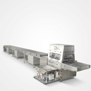 Calentamiento automático de granos de cacao a maquinaria de chocolate Máquina de recubrimiento de tuercas de barra Nueva condición Máquina para hacer chocolate Venta China - Product Image 1