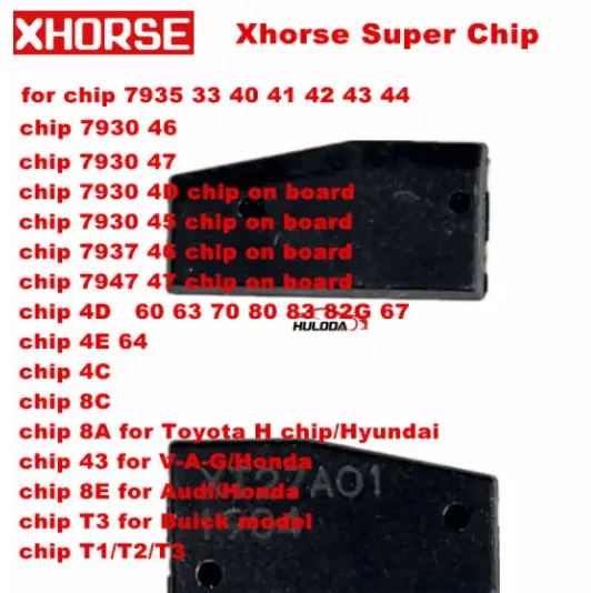 Vvdi Super Chip Transponder Voor ID46/40/43/4D/8C/8A/T3/47/41/42/45/ID46 Voor VVDI2 Vvdi Key Tool /Mini Key Tool