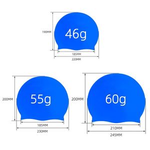 Bonnet de bain en silicone de haute qualité, imperméable, avec logo personnalisé, prix abordable - Product Image 2