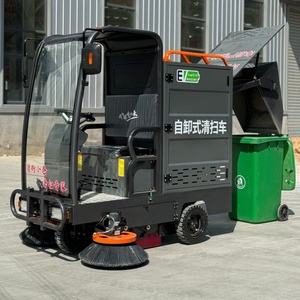 Venta Directa <span class=keywords><strong>de</strong></span> Fábrica, Eficiente, Ahorra Tiempo, Ahorra Trabajo, Autodescarga con un Solo Botón, Barredora Eléctrica Multifuncional - Product Image 3