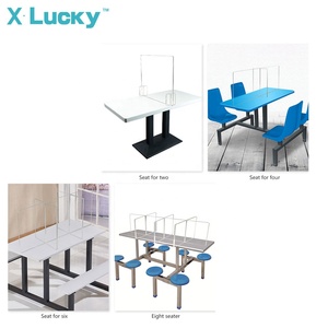 Con dimensión estándar Stock claro barrera de protección 48W <span class=keywords><strong>X</strong></span> 36 pulgadas habitación divisor escudo estornudo guardia de la escuela - Product Image 3