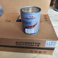 Qualité supérieure 2K Topcoat Peinture automobile Finition de voiture Bonne performance Construction élevée Longue résistance aux intempéries Spray jaune moyen