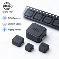 Inductor de Potencia SMD Blindado de Alta Estabilidad 10uH 2A, Alta Corriente de Saturación, Alta Frecuencia de Autoresonancia, Bajo Ruido de Radiación