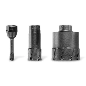 <b>Carbide</b> <b>Drill</b> <b>Bits</b> Metric Large Hole Split Point Straight Shank For Metal Drilling Right Hand DIN Standard - Product Image 1