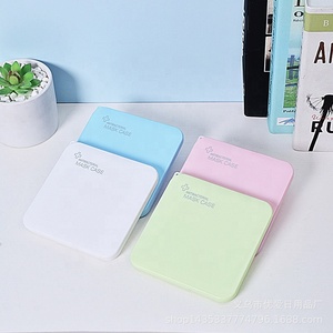 desechable cara <span class=keywords><strong>mas</strong></span> guardián soporte plegable de almacenamiento mak titular maskk caso antibacteriano - Product Image 4