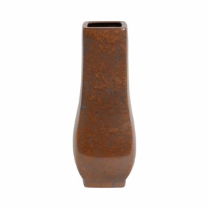Vaso in ceramica con silhouette testurizzata, decorazione rustica per soggiorno, camera da letto, sala da pranzo, bancone della cucina - Product Image 4