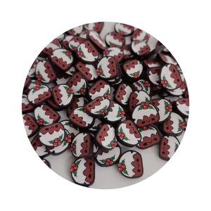 Tarta personalizada arcilla polimérica rebanada patrones surtidos DIY Kits a granel encantos decoraciones - Product Image 3