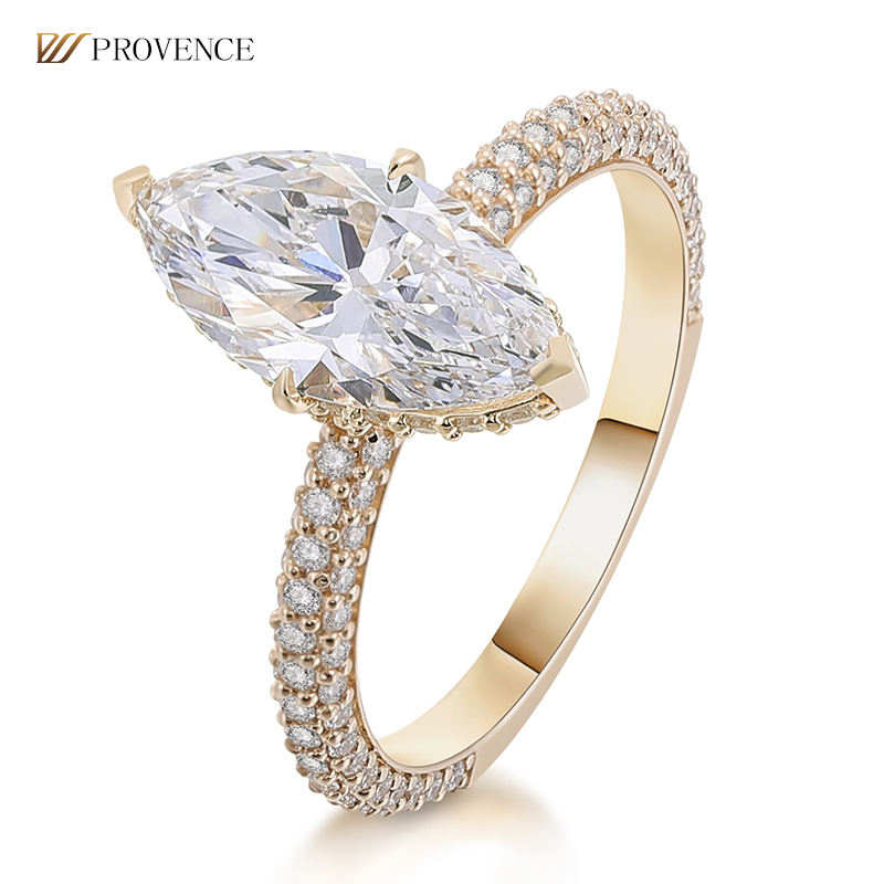 แหวนเพชรแล็บทอง 18k แท้