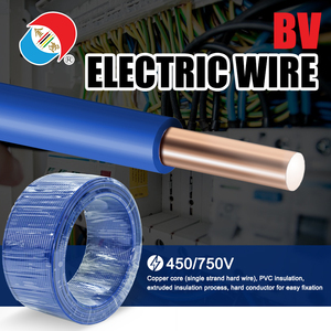 Câble Monocœur Isolé en PVC BV 450/750V - Conducteur en Cuivre Fil de Construction pour Câblage Électrique Fixe - Product Image 3