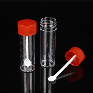 Vial de muestra Nokang de 25 ml graduado con tapa para recolección de orina - Product Image 1