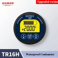 TR16 TF03K TK15 série Coulomb mètre DC8 ~ 120V testeur de capacité de batterie numérique 50A 100A 350A testeur de batterie de voiture au Lithium