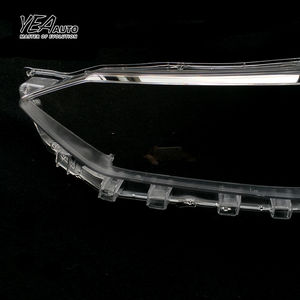 YEA AUTO Cache-phare de voiture, lentille en verre pour phare, verre pour Toyota Vios, cache-lentille 2018 2019 2020, <span class=keywords><strong>abat</strong></span>-<span class=keywords><strong>jour</strong></span> en PC, coque transparente - Product Image 2