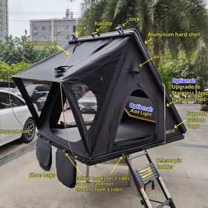 เต็นท์หลังคารถแบบแข็งสำหรับ 2-3 คน เหมาะสำหรับรถ SUV รถบรรทุก รถตู้ รถแคมป์ปิ้ง - Product Image 5