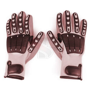 Guantes de mecánico de material duradero más vendidos TPR Guantes de mecánico antideslizantes TPR para venta en línea - Product Image 1