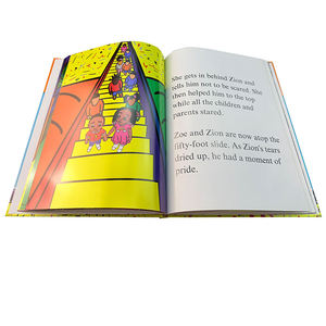 Impression d'un livre pour enfants relié en couverture rigide couleur pleine page avec reliure cousue - Product Image 4