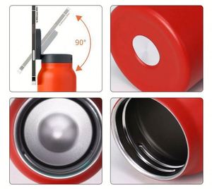 Botella de Agua de Acero Inoxidable de 24oz/32oz con Logotipo Personalizado, Soporte para Teléfono, Imán Ajustable, Termo Aislado - Product Image 4