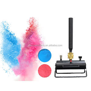 <span class=keywords><strong>Precio</strong></span> bajo eléctrico portátil cinta cañón DMX Control confeti máquina DJ fiesta boda celebración rosa azul género revelar - Product Image 3