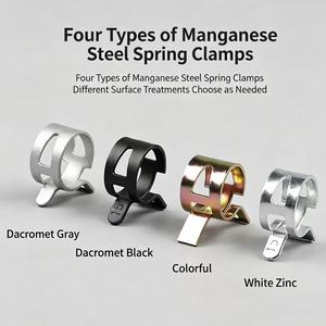 Collier de serrage en acier inoxydable 304 pour tuyau <span class=keywords><strong>flexible</strong></span> avec entraînement à vis sans fin, revêtement Dacromet pour admission d'air turbo haute température, durable et robuste - Product Image 3