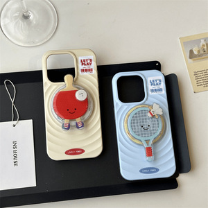 เคสโทรศัพท์มือถือสำหรับ <span class=keywords><strong>iPhone</strong></span> 16 16พร้อมที่ยึดโทรศัพท์ดีไซน์องค์ประกอบกีฬาแบบรวมทุกอย่าง - Product Image 5