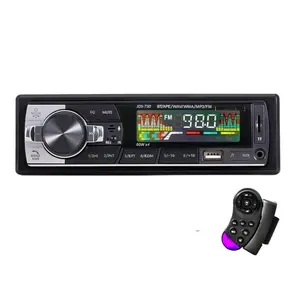 Haute puissance voiture lecteur MP3 stéréo Autoradio autoradio BT 12V dans le tableau de bord 1 Din FM Aux dans le récepteur SD USB MP3 MMC WMA JSD-730