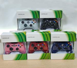 Gamepad <span class=keywords><strong>PC</strong></span> USB getar ganda Universal, Gamepad berkabel Xbox360 PC360 untuk bermain game - Product Image 2