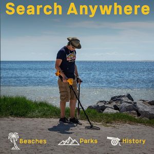 For ACE 300 <b>Metal</b> Detector for Adults Battery Powered IP54 Rated Waterproof Coil Headphone <b>Accessories</b> Automatic Plastic - Product Image 3