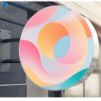Pantalla LED Circular, Pantalla Controlada por WIFI, Publicidad con Logotipo Personalizable, Pantalla a Todo Color, Pantalla LED