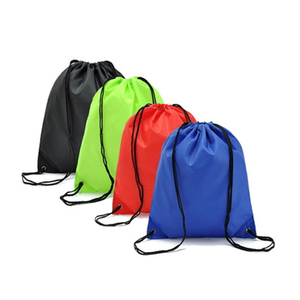 Promotional Outdoor Sports Drawstring Bag Custom Logo Advertising Marathon Backpack Bag