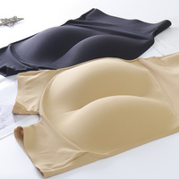Culottes gainantes pour femmes, taille haute, sans couture, épaissies, avec rembourrage fessier fin effet hanches naturelles, en nylon, contrôle du ventre