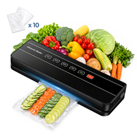 65kPa 120W 30cm 4L/min scellage multi-sacs sec humide portable compacte machine sous vide soudeuse emballage alimentaire