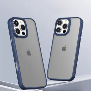 Funda de Teléfono Translúcida Esmerilada Lichicase para vivo Y31 Y31 <span class=keywords><strong>Pro</strong></span> V60 Lite, Carcasa Trasera con Marco de TPU Texturizado Antideslizante - Product Image 2