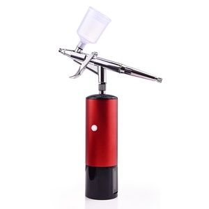 Kit aérographe avec mini compresseur pour la peinture de chaussures et de baskets personnalisées, brosse à air durable incluse - Product Image 1