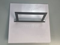 Panneau en verre trempé pour appareils électroménagers, impression sérigraphique haute température, verre de contrôle d'affichage pour maison intelligente, panneau de four en verre