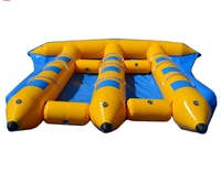 Perahu Motor Tiup Komersial untuk Disko Air, Mainan Apung Berputar, Gyroscope, Whipping Top, Flying Fish, Banana Yacht, Pelampung Air
