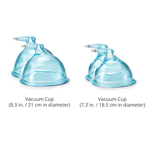 Po Vakuum-Saugglocken 210 mm Brustvergrößerung Vakuumtherapie Schröpfen Ein Paar Po-Saug-Lifting-Cups - Product Image 5