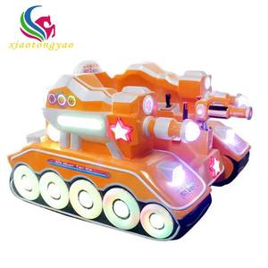 Mini Coche de Juguete para Niños, Tanque Eléctrico de Plástico para Niños - Product Image 2