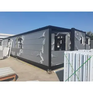 Ready Made China Prefab House Steel Frame Modern Assemble Expandable Container Office