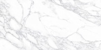 Nouvelles dalles de sol en porcelaine polie effet marbre blanc 1600*3200 mm, très demandées