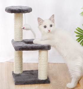 3-слойная сизальная деревянная игрушка для кошек - Product Image 2