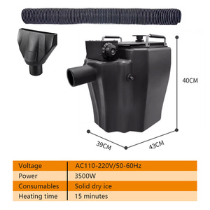 Máy tạo khói khô đá khô công suất 3500W, tầm thấp, trực tiếp từ nhà máy, dùng cho đám cưới, sân khấu - Product Image 2