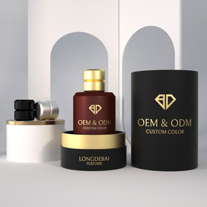 Luxury Custom <b>Empty</b> Irregular Round Perfume <b>Spray</b> <b>Bottles</b> 50ml 100ml Elegant Frosted Glass Perfume <b>Bottle</b> with High End Lids - Product Image 6