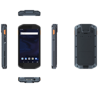 PDA Android Industri Tahan Air Layar 5-Inci RAM 4GB IP65 Pemindai Barcode NFC Tersedia