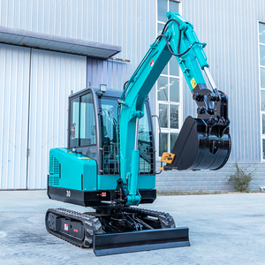 Livraison Gratuite Mini-Excavatrice 3 Tonnes avec Mini-Pelle de 1,2 Tonnes, Petite Excavatrice Économique, Composants Essentiels du Moteur et de la Pompe - Product Image 2