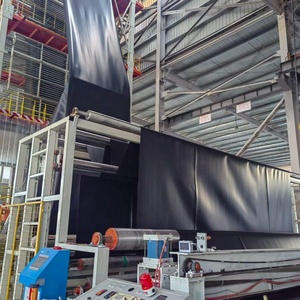 Fábrica de <span class=keywords><strong>Geomembrana</strong></span> a México 1,5mm 1,0mm Revestimiento de vertedero de geembrana Revestimiento de estanque Granja de peces <span class=keywords><strong>Geomembrana</strong></span> Revestimiento de HDPE - Product Image 4