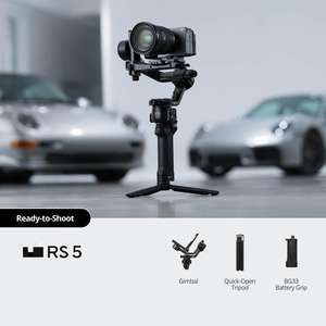 Gimbal <span class=keywords><strong>RS</strong></span> 5 Combo : Suivez n'importe quoi en appuyant sur l'écran, 14h d'autonomie, parfait pour les créateurs solo, compatible avec les caméras Sony - Product Image 5