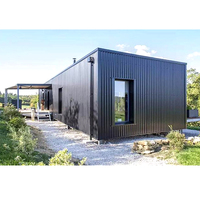 Maisons conteneurs 40 pieds Luxe Métal Tinny 5 chambres Maison conteneur d'expédition Allemagne