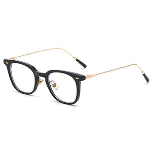 Mi Nai - Montura de gafas cuadradas transparentes TR90 con montura completa, anti luz azul, para mujer, gafas ópticas de visión única - Product Image 4
