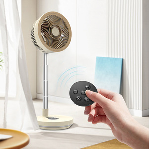 Usb Rechargeable Oscillating Fan Dual Use Tabletop Floor Quiet High Airflow Circulator 21-30 Sqm Coverage - Product Image 4